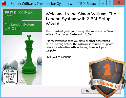 فیلم آموزش کامل  شروع بازی سیستم لندن The London System with 2.Bf4