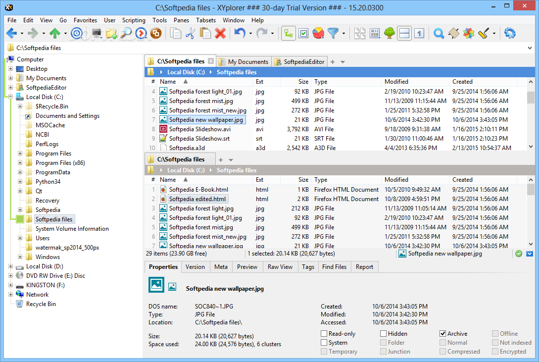 دانلود نرم افزار مدیریت فایل ویندوز XYplorer 20.80.0500 + License Key