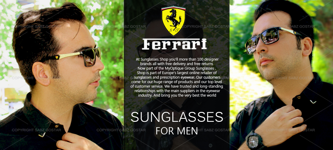 عینک آفتابی مردانه فراری مدل ss501