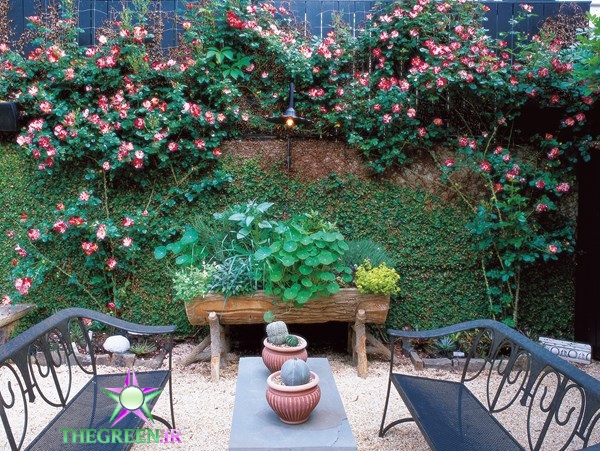 نمونه طراحی های باغ های کوچک