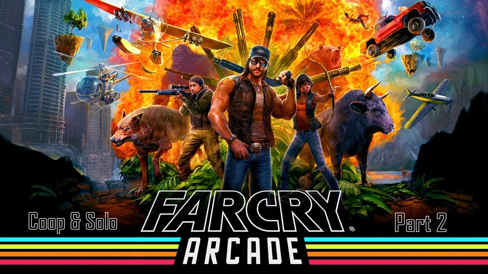 گیم پلی بازی(Far Cry 5 online arcade(Play Solo&Coop قسمت 2