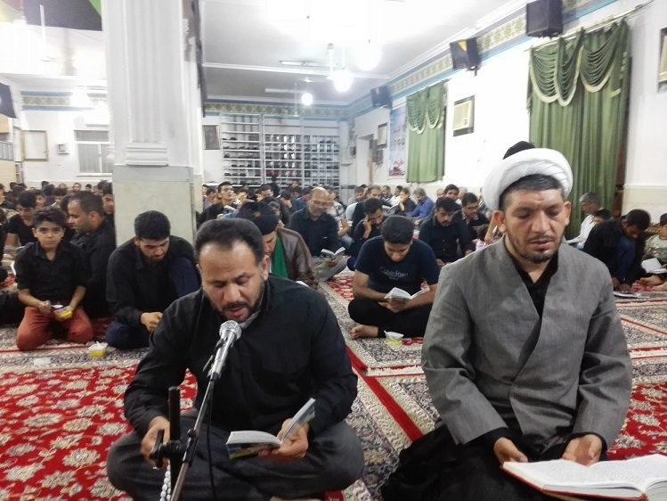 عکسهای مراسم احیاء شب 21 ماه مبارک رمضان مسجد ولیعصر(عج) کنگان