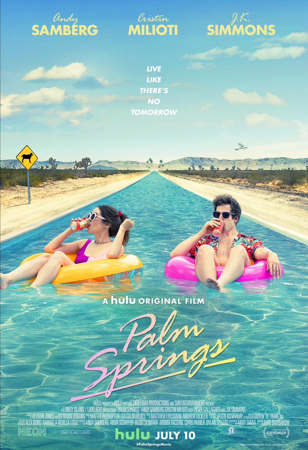 دانلود فیلم Palm Springs 2020 با لینک مستقیم