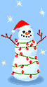 Shabahang20-gif & Animated pictures- Christmas Snowman- merry christmas-تصاویر متحرک شباهنگ- آدم برفی کریسمس