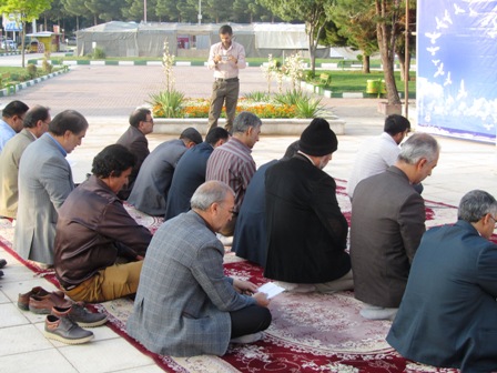 مراسم زیارت عاشورا و تجدید میثاق با شهدا به مناسبت سوم خرداد آزادسازی خرمشهر 