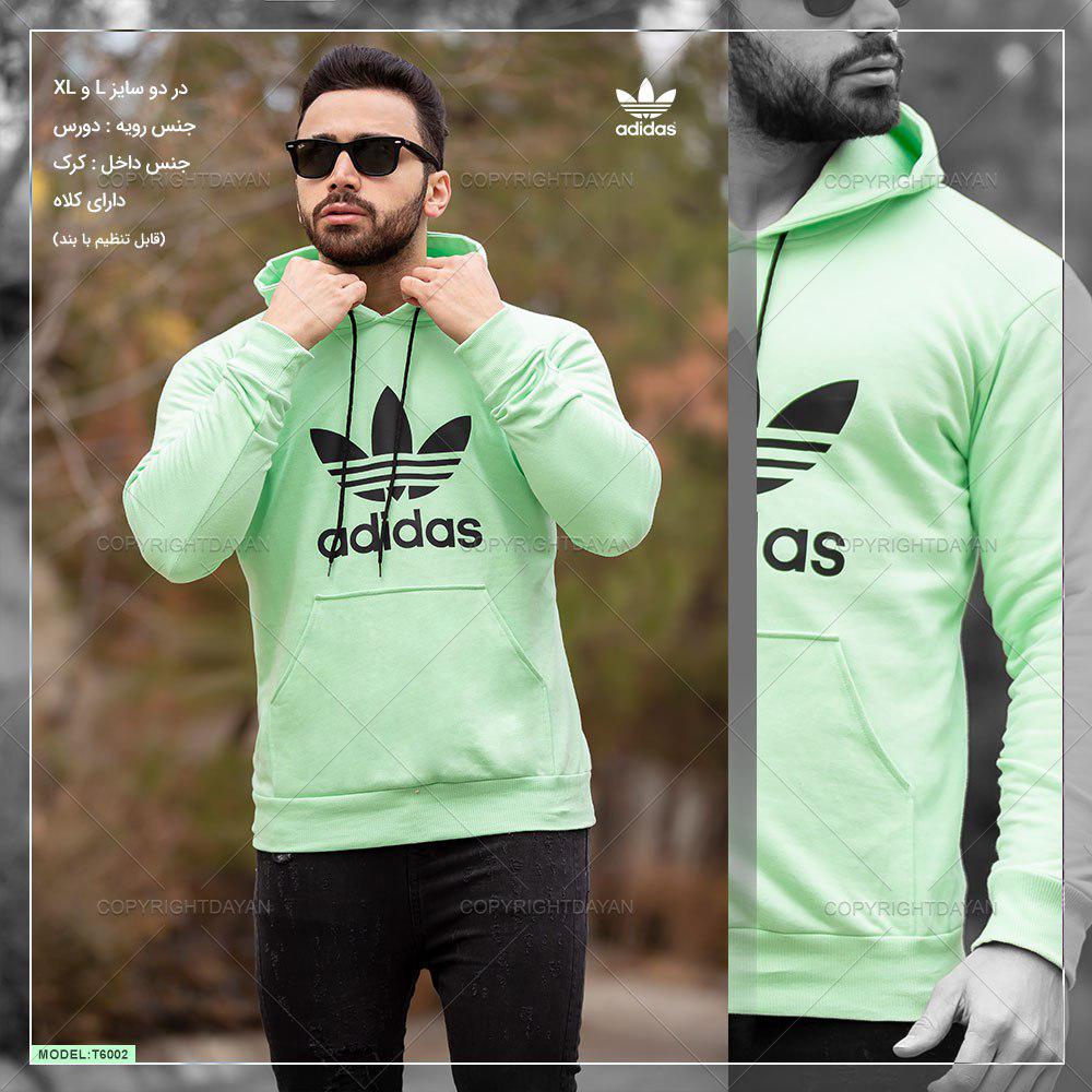 سویشرت مردانه Adidas مدل T6002 (سبز)