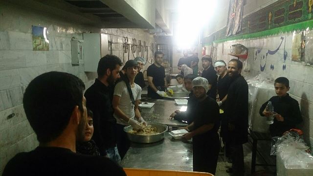 خادمین حسینیه بتلیجه ایهای مقیم تهران