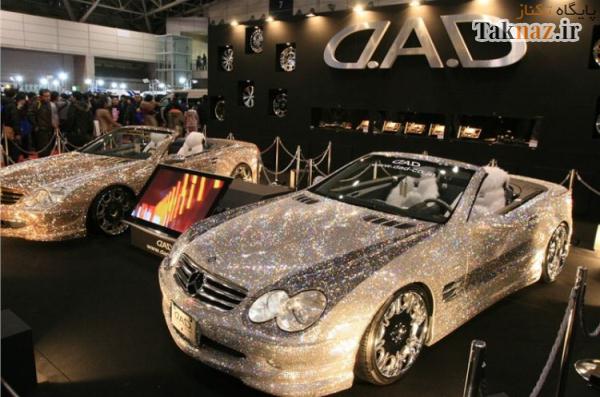 ماشین پادشاه عربستان با تزیین الماس 1