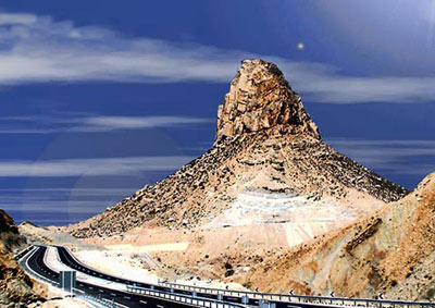 عجیب ترین کوه دنیا در ایران 