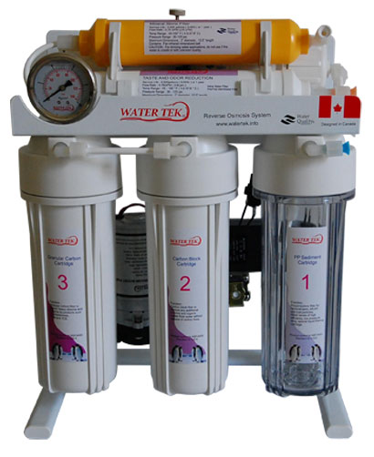 دستگاه تصفیه آب خانگی شش مرحله ای واترتک