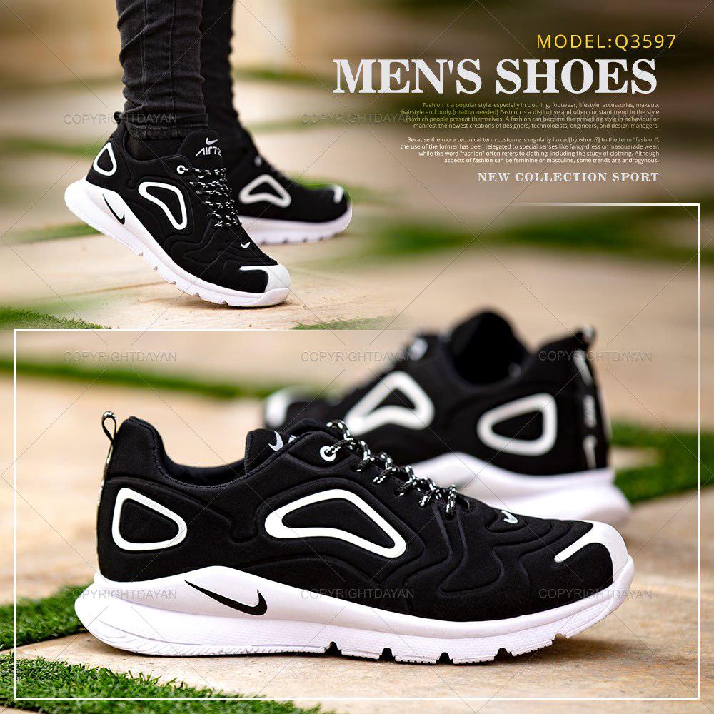 کفش مردانه Nike مدل Q3597 (مشکی سفید)