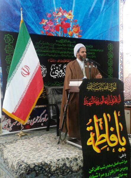 حجت الاسلام هادوی : باید مداحان عزیز در مطالب  انتخابی دقت نمایند و از کلمات وهن آمیز و سست 