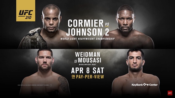 معرفی رویداد UFC 210: Cormier vs. Johnson 2