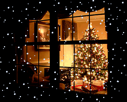 Shabahang20 Gif and Animated-Christmas Windows-تصاویر متحرک شباهنگ-کریسمس-پنجره