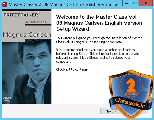 کلاس استادبزرگی جلد 8 : مگنوس کارلسن DVD اورجینال Master Class Vol.8: Magnus Carlsen
