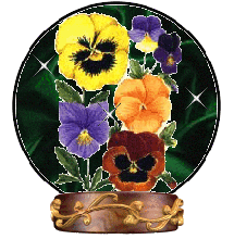 Shabahang's Gifs and Animated of Globes Flowers تصاویر متحرک گل های کروی تصاویر متحرک شباهنگ 