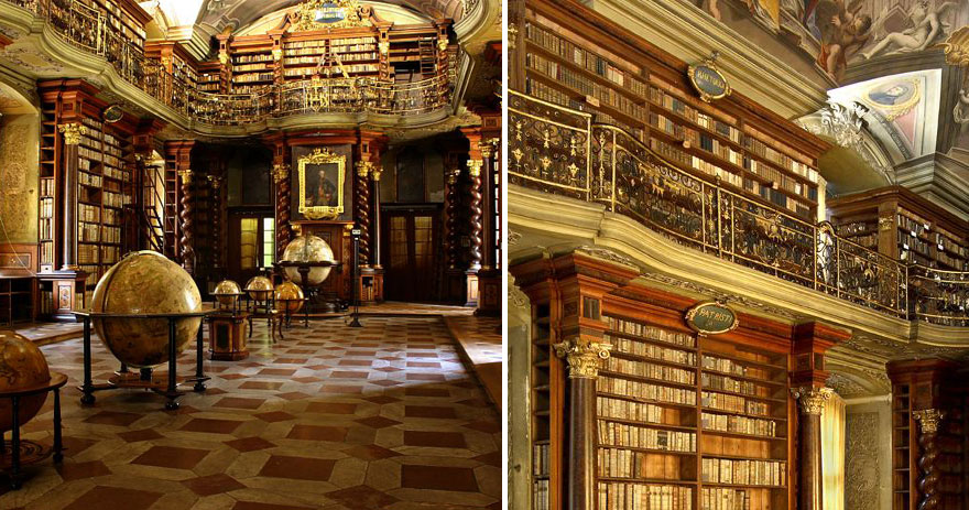 زیباترین کتابخانه جهان 1