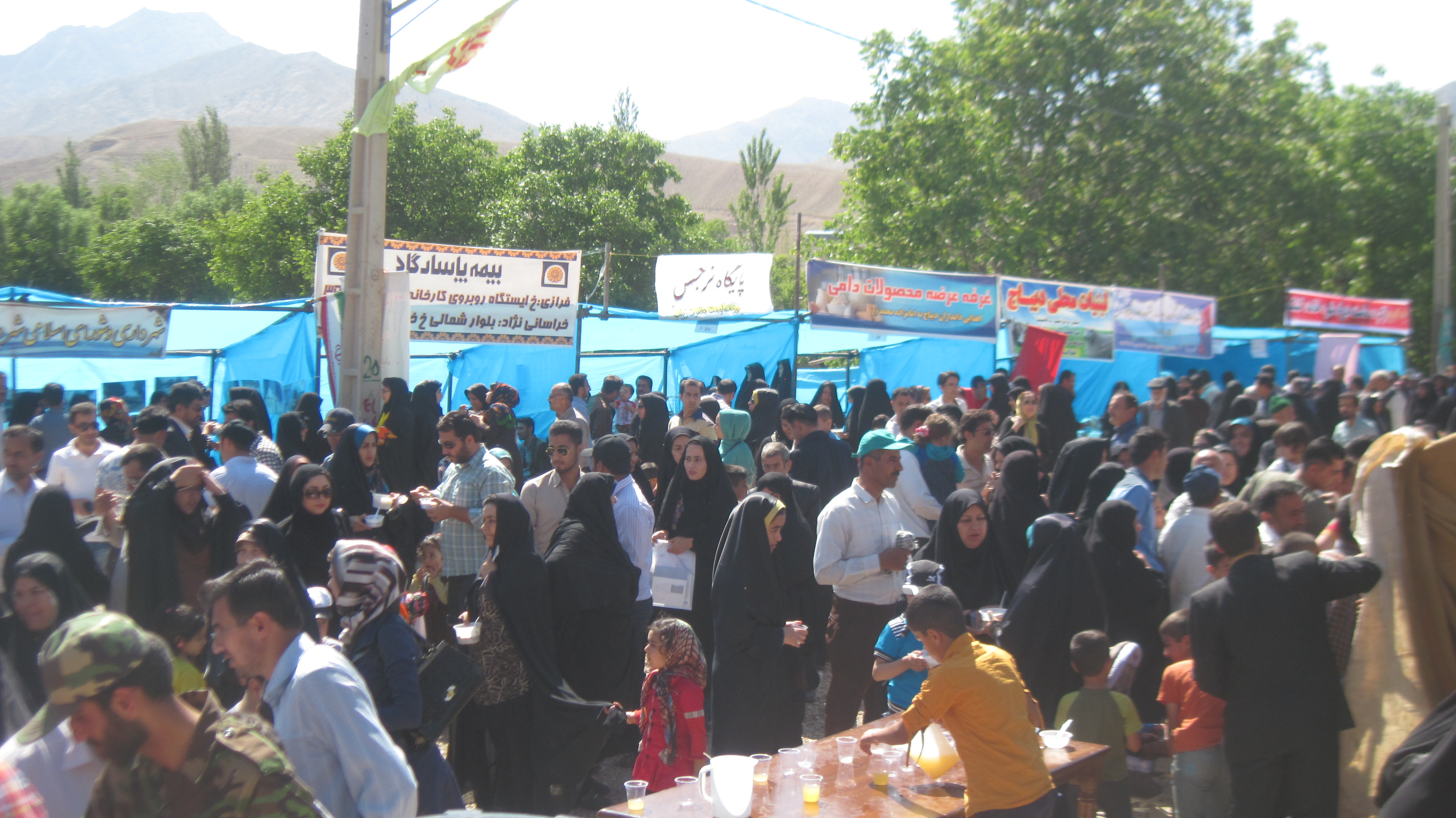 دومین جشنواره آئین امامدر(شیردوشان) شهر دیباج