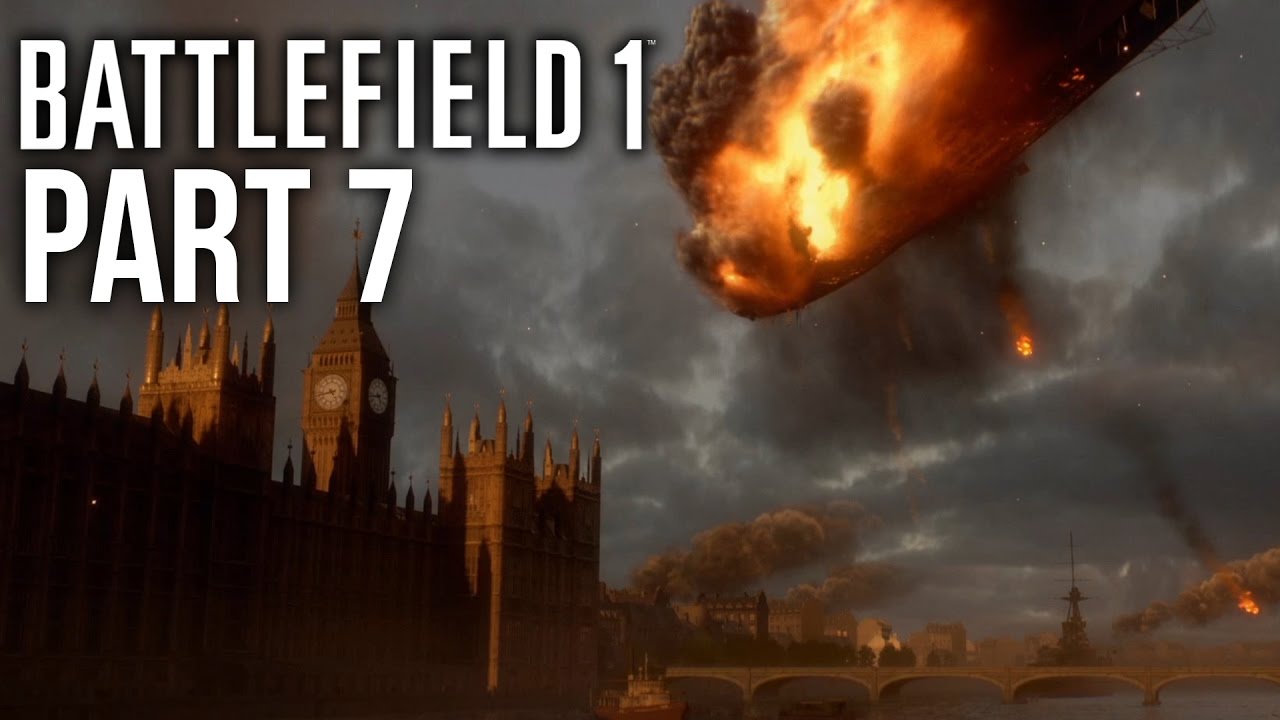 گیم پلی بازی بتلفیلد 1 مرحله 7 - Battlefield 1 Gameplay