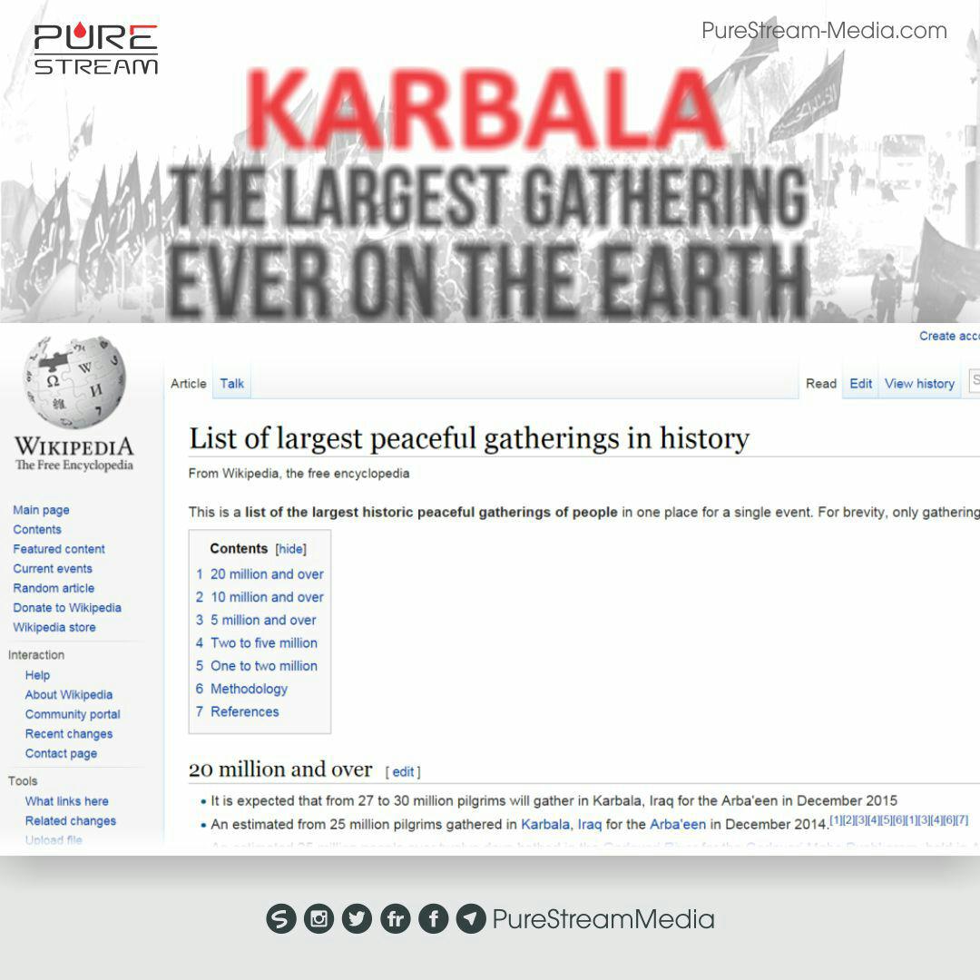 largest gatherings
