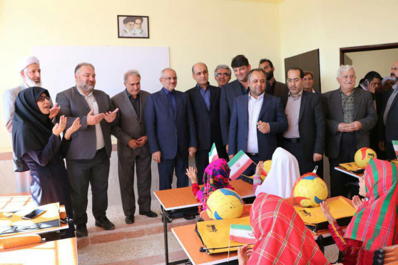 مدرسه 6 کلاسه در روستای اوج تپه شهرستان آق قلا افتتاح شد