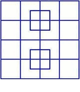 جواب معما در تصویر چند مربع وجود است