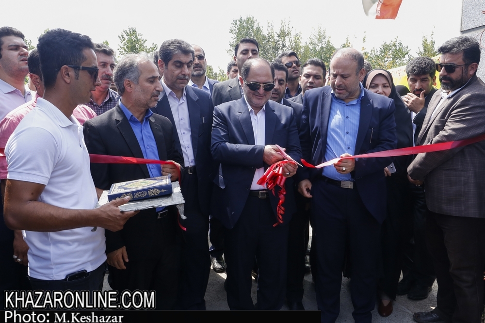 افتتاح پروژه های بخش مرکزی رشت در سومین روزهفته دولت