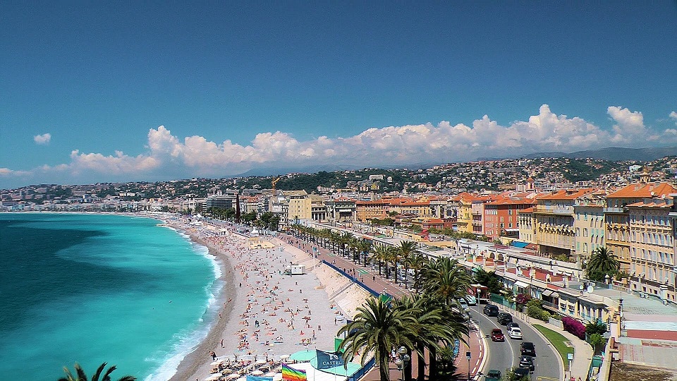 The Promenade des Anglais تفرجگاه آنگلایس