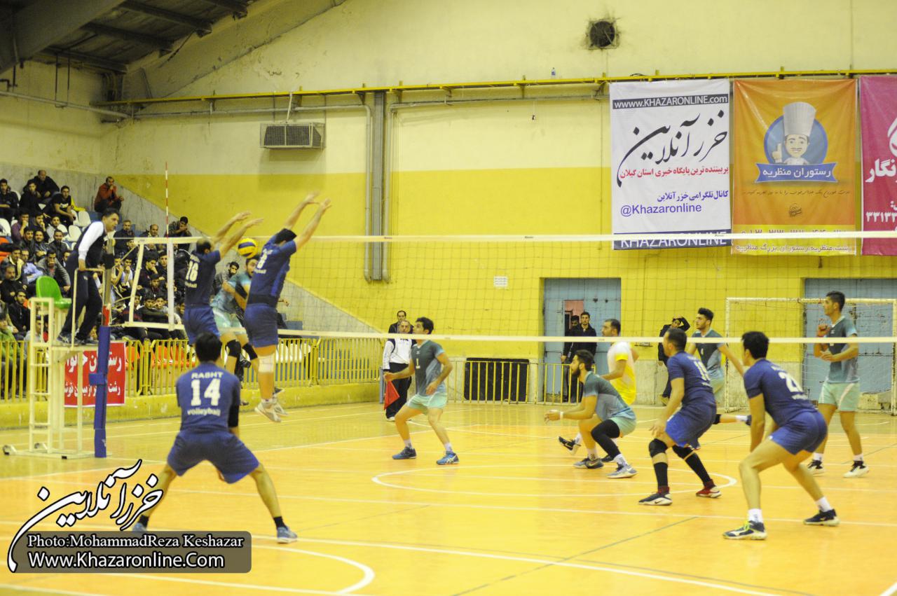 دیدار رده بندی و فینال لیگ والیبال مردان استان گیلان