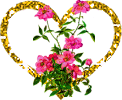 قلبی.گلها Heart.Flowers (2)