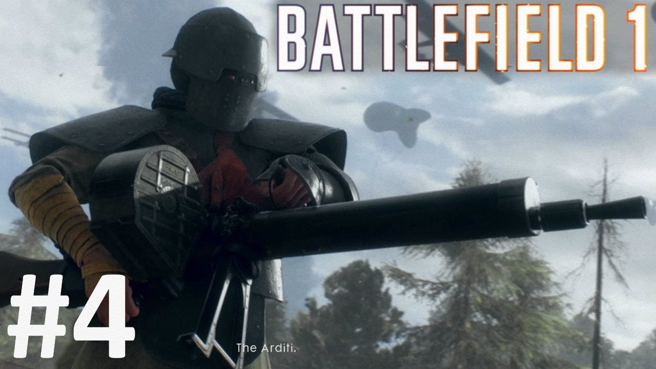 گیم پلی بازی بتلفیلد 1 مرحله 4 - Battlefield 1 Gameplay