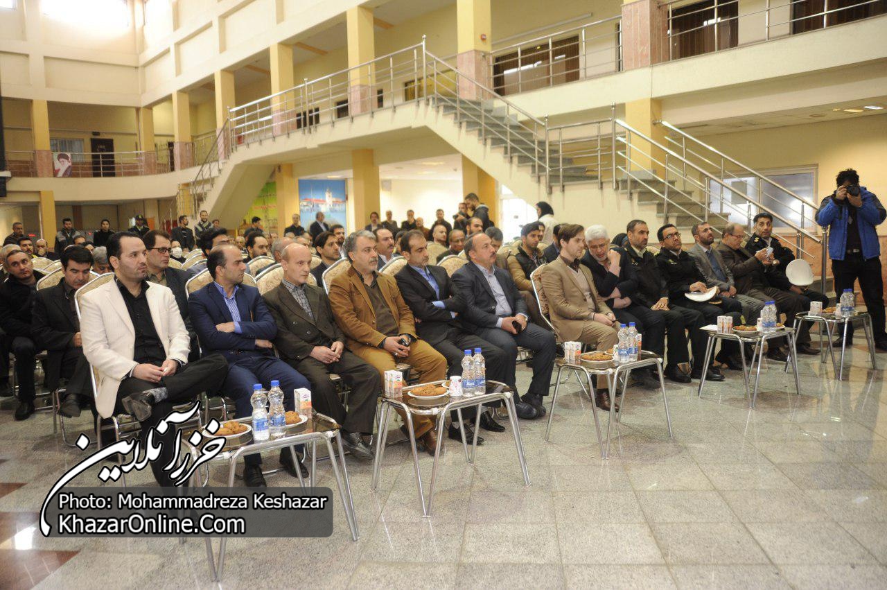 مراسم افتتاح مرکز کنترل ترافیک کلانشهر رشت