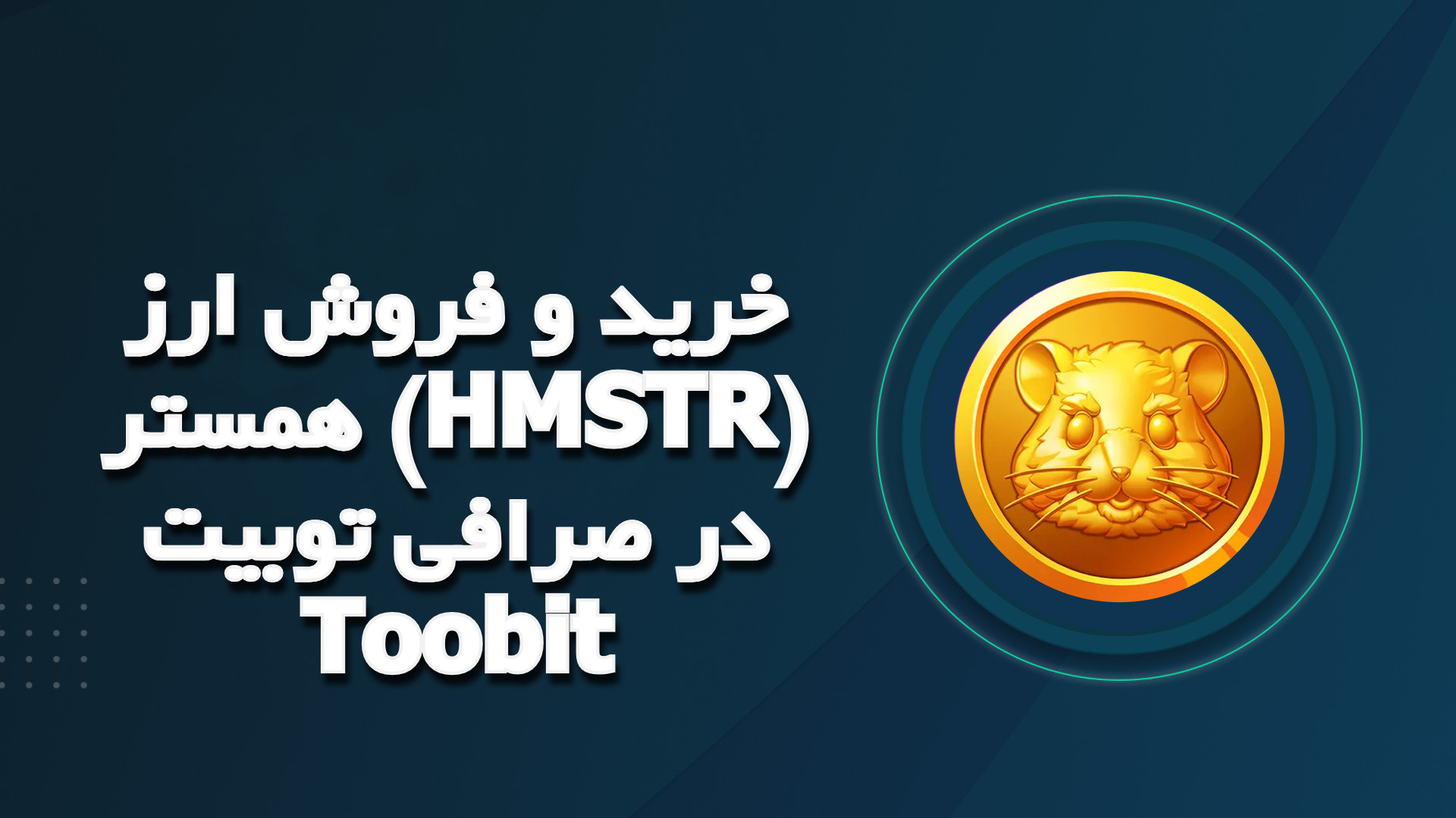 خرید و فروش ارز همستر (HMSTR) در صرافی توبیت Toobit