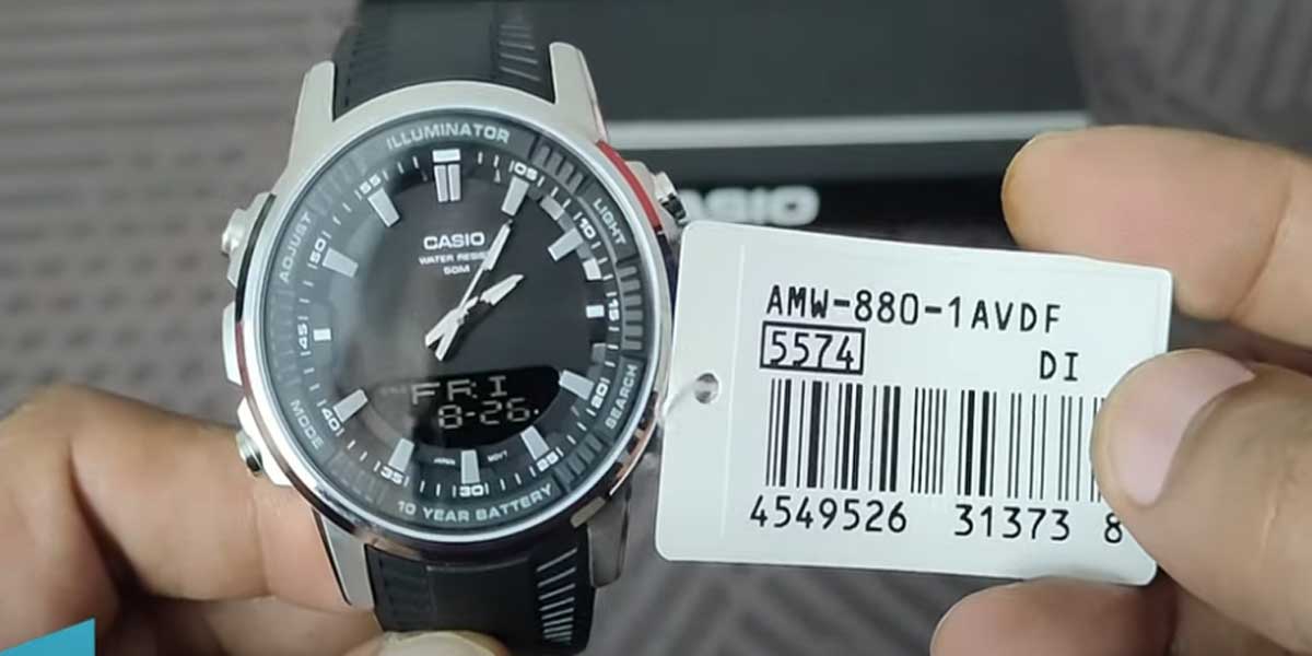 راهنمای کامل تنظیم ساعت کاسیو AMW-880: نحوه تنظیم دقیق زمان آنالوگ