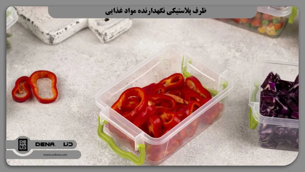 ظرف پلاستیکی نگهدارنده مواد غذایی