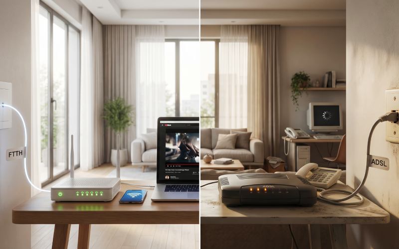 اینترنت FTTH چیست و چرا متفاوت است؟
