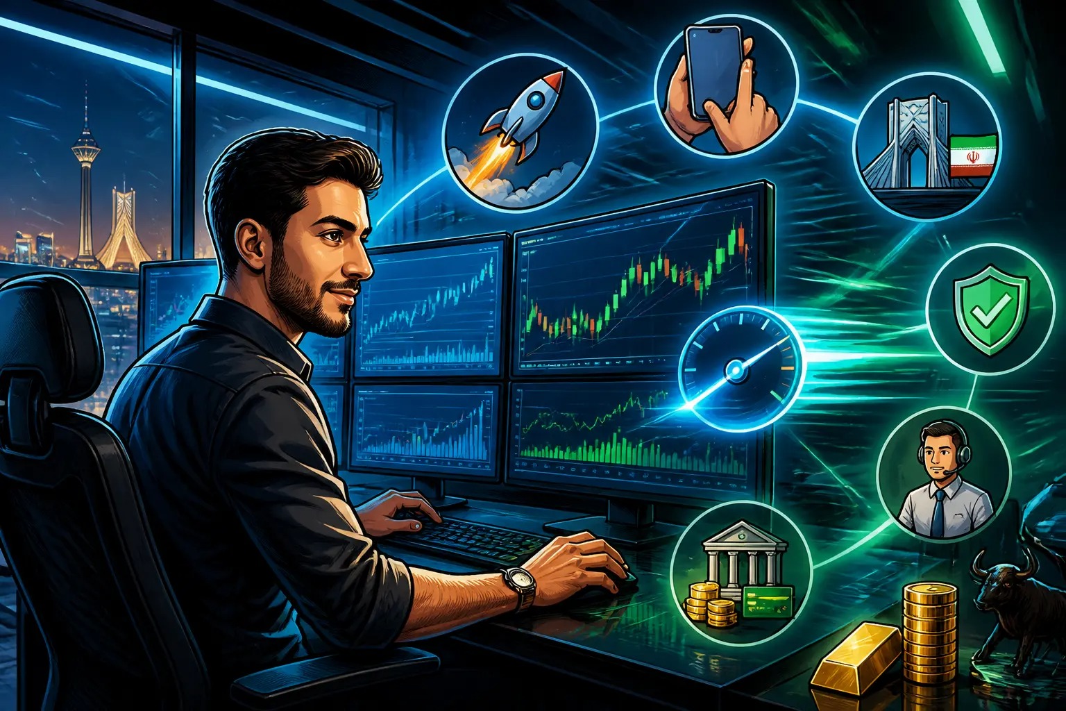 5 دلیل محبوبیت بروکر آمارکتس میان تریدرهای ایرانی