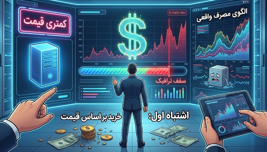 اشتباه اول: خرید بر اساس قیمت، نه بر اساس الگوی مصرف