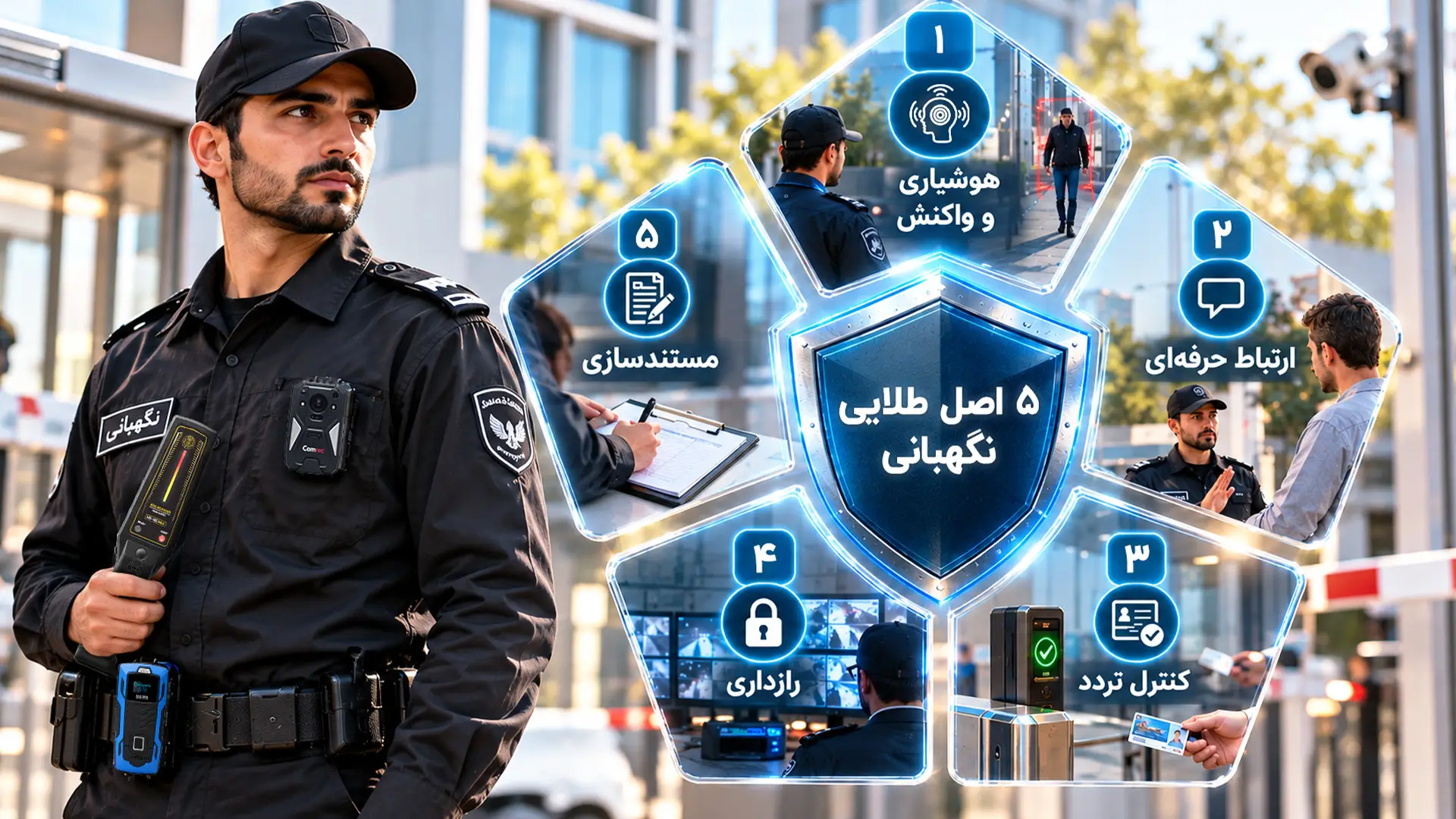 5 مهارت طلایی در اصول نگهبانی